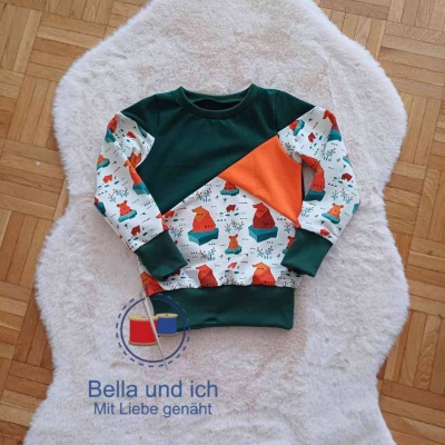 Kinderpullover mit Bärenfreunde - Größe 92